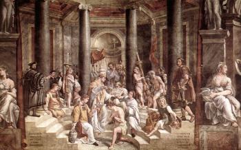 拉斐爾 The Baptism of Constantine